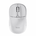 Mouse Trust Wireless Optical rezolutie maxima 1600 DPI, 4 butoane, 2 baterii tip AAA, alb