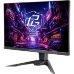 Monitor Gaming Asrock PG27QFT2A, diagonala: 27", Aspect: 16:9, anti-glare, Rezolutie: 2560 x 1440, Refresh rate: 180Hz, Luminozitate: 400 cd/m2, Contrast: 1000:1, unghi vizualizare: 178°(H) / 178°(V), culori: 1.07B, Timp raspuns: 1ms, Flicker free, Difuzoare integrate: 2 x 2W, interfata: 1 x Display - Image 2