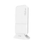 Mikrotik wAP R weatherproof 2.4Ghz wireless access point with a miniPCI-e slot, RBWAPR-2ND, 1* 10/100 Ethernet ports, 1* CPU core count, CPUnominal frequency: 650 MHz, RAM: 64 MB, Flash Storage: 16 MB, PoE in:Passive, 2* Wireless 2.4 GHz number of chains, 802.11b/g/n, 2* Antennagain dBi for 2.4 GHz