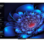 Televizor TCL LED 55P69K, 139 cm, Smart Google TV, 4K, Clasa E