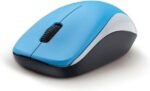 Mouse Genius NX-7000 wireless, PC sau NB, wireless, 2.4GHz, optic, 1200 dpi, butoane/scroll 3/1, albastru - Image 2
