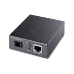"10/100/1000 Mbps RJ45 to 1000 Mbps Single-mode SC WDM Bi-Directional Fiber Converter PORT: 1× Gigabit SC Port, 1× Gigabit RJ45 Port (Auto MDI/MDIX) SPEC: Full-duplex, Tx:1550 nm, Rx:1310 nm, Up to 20 km, Chassis TL-FC1420 rack-mountable"