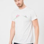 TRICOU CASUAL BICICLETE FAMILIE BARBATI LIGHT GREY-S