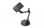 Suport telefon magnetic Ipevo Uplift, potrivita pentru telefoane cu display cuprins intre 70-98mm, greutate maxim telefon suportata: 300 g, negru - Image 5