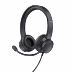 Casti Head-band Trust Ayda, Wired, Negru