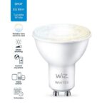 Bec LED inteligent WiZ Connected Whites, Wi-Fi, GU10, 4.9W (50W), 345lm, lumina alba (2700-6500K), compatibil Google Assistant/Alexa/Siri - Image 4