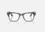Ray-Ban Meta Wayfarer Gen 2 AI Glasses Shiny Transparent Grey/Sapphire Transitions RW4012 6840MF 53 - Image 3