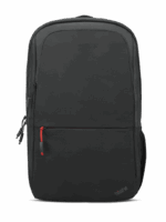 Lenovo ThinkPad Essential 16-inch Backpack (Eco), Two main compartments, including a dedicated padded PC pocket, designed to fit Lenovo ThinkPad laptops up to 16 inches, Two additional front zip pockets for quick accessory access, One mesh side water bottle holder to keep you hydrated, Convenient