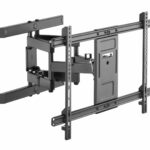 Suport TV de perete Serioux TV61-466, compatibilitate  dimensiune ecran: 37"-80", compatibilitate VESA: 200x200, 300x200, 400x200, 300x300, 400x300, 400x400, 600x400, greutate maximă suportata: 65kg, distanta fata de perete: 77~428mm, inclinare: +3°~-15°, pivotare:  +60°~-60°, nivel ecran: +3°~-3°
