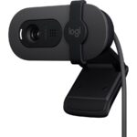 Camera Web Logitech Brio 100, 2MP, rezolutie video Full HD, USB-A, Grafit