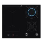 PLITA MIXTA ELECTROLUX KDI641723K, Plita mixta; 60 cm; 4 zone de gatit (2 zone gaz si 2 zone inductie); Aprindere electrica integrata; Control frontal; Dispozitiv siguranta; Gratare de fonta; Timer electronic; Booster; Functie Punte; Oprire automata; Blocare de siguranta pentru copii; Functie pauza