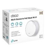 TP-Link AX3000 whole home mesh Wi-Fi 6 System, Deco X50-POE(3-pack); Dual- Band, Standarde Wireless: IEEE 802.11ax/ac/n/a 5 GHz, IEEE 802.11ax/n/b/g 2.4 GHz ,viteza wireless: 5 GHz: 2402 Mbps, 2.4 GHz: 574 Mbps, 2 x antene interne, 2×2 MU-MIMO, Mod Router, Mod Access Point, interfata: 3 x - Image 5