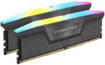 Memorie RAM Corsair Vengeance RGB, 32GB DDR5, 6000MHz, CL30