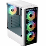Carcasa PRO GAMING PRO GAMING BASTION, Da, Mid Tower, White