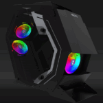 Carcasa Aqirys Pollux Mid Tower NEGRU