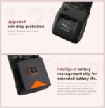 SUNMI MOBILE T5940 V2s - Wireless data POS System, V2s Android 11, 3GB + 32GB, 8MP + 2MP camera, micro SD, EU 4G, NFC, 2xSIM, printer + label printer,1D/2D scanner, GMS - Image 9