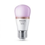 Bec LED RGB inteligent Philips Bulb P45, Wi-Fi, Bluetooth, E27, 4.9W(40W), 470 lm, lumina alba si color (2200-6500K) - Image 5