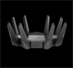 Asus Tri-band WiFi Gaming Router AX11000 PRO, GT-AX11000 PRO; Network Standard: IEEE 802.11ax, IPv4, IPv6, segment AX11000 ultimate AX performance, 2.4GHz 1148Mbps, 5G-1Hz 4804Mbps, 5G-2Hz 4804Mbps, 8 x antene detasabile, processor 2.0 Ghz, 256MB NAND flash, 1GB DDR4 RAM, Tri-band Wi-Fi: 2.4 GHz / 5 - Image 3