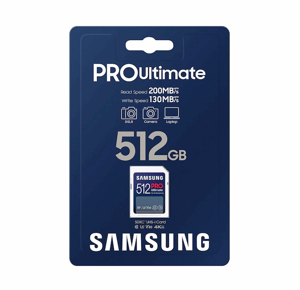 Card de Memorie SDXC Samsung PRO ULTIMATE 512GB UHS1 W/AD