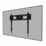 Suport perete Neomounts heavy duty, pentru display-uri interactive si ecrane grele de pana la 43-98", sistem de prindere VESA 800x400, greutate maxima suportata 125kg, fix, distanta fata de perete 4.2cm, cu sistem ce permite prinderea/desprinderea usoara a display-ului, securizabil cu lacat (nu este