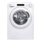 Masina de spalat rufe Candy Smart CS4 1072/1-S, SLIM, 7 kg, 1000 rpm, Clasa D, Easy Iron, Kg Detector, Alb