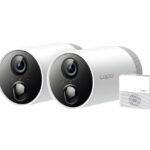 Kit camere Supraveghere WIFI, wireless TAPO C400S2, 2.4 GHz, WPA/WPA2- PSK, Detectează mișcarea,persoane, animale si autovehicule, Compresie video H.264, Frame Rate 15fps, Video Streaming 1080p, (110.6x64.2x64.2mm), Senzor Imagine 1/3" Night Vision 850 nm IR LED up to 49 ft (15m).