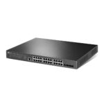 "JetStream™ 24-Port 2.5GBASE-T and 4-Port 10GE SFP+ L2+ Managed Switch with 16-Port PoE+ & 8-Port PoE++ PORT: 24× 2.5G RJ45 Ports (8× 2.5G PoE++ Ports & 16× 2.5G PoE+ Ports), 4× 10G SFP+ Slots, RJ45/Micro-USB Console Port SPEC: 802.3bt/at/af, 500 W PoE Power, 1U 19-inch Rack-mountable Steel Case - Image 3