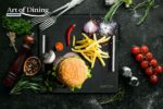 PLATOU ARDEZIE PATRAT MANERE INOX, 30X30 CM, COOKING BY HEINNER - Image 2