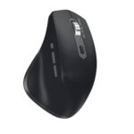 Mouse Serioux Apex 166 Wireless reincarcabil USB-C, Negru, senzor: Optic, DPI: 800/ 1200/1600/ 2400, conexiune: Dongle USB 2,4 GHz, banda de frecventa: 2,4 GHz, click silentios, design ergonomic, baterie integrată litiu de 500 mAh, cerințe OS: Win, Mac, Vista - Image 4