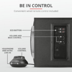 Boxe Stereo Tytan 2.1 Speaker Set - black - Image 4