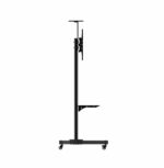Stand TV Mobil Serioux TV109, Reglabil, 32-70'', VESA 600x400mm, suporta pana la 50kg, negru - Image 7
