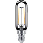 Bec LED Philips Classic T25L, E14, 2.1W (25W), 250 lm, luminacalda(2700K), cu filament