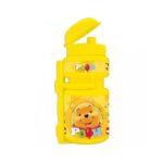 STICLA DE APA SEVEN, MODEL WTP, CAPACITATE 350 ML, GALBEN, INCLUS SUPORT DE PLASTIC,