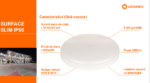 Plafoniera LED pentru exterior Ledvance SURFACE SLIM SQUARE 350, 35W, 3680 lm, lumina neutra (4000K), IP65/IK10, 350x350x55mm, Alb - Image 3