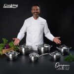CASEROLA INOX+ CAPAC 16X9 CM, 1.8 L, NICOLAI TAND, ORIGINI, COOKING BY HEINNER - Image 7