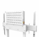 Stand motorizat Neomounts by Newstar WL55-875WH1 100" 110kg VESA 800x600mm, ajustabil pe inaltime 98-163cm, alb - Image 3