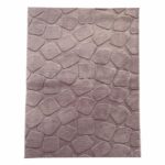 Covor, model in relief,Stone,120x160 Brown