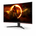 Monitor Gaming AOC CQ32G2SE/BK, 31.2", 2560 x 1440 pixeli, Black, 3 ani Garantie - Image 2