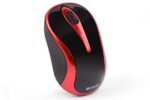 Mouse A4tech, wireless, 1000 dpi, butoane/scroll 3/1, negru/rosu - Image 4