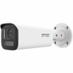 Camera de supraveghere IP Bullet 4MP ColorVu Hikvision DS-2CD1B47G2H- LIU(4MM), lentila fixa 4mm, iluminare: Color: 0.0005 Lux @ (F1.0, AGC ON),B/W: 0 Lux with IR: 50m, microfon incorporat, alarma la evenimente:Motion detection (support alarm triggering by specified target types (human and