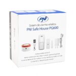 Sistem de alarma wireless PNI Safe House PG600, sistem inteligent de securitate pentru casa, conectare wireless, alarma antiefractie, alarma fara fir, alerta inteligenta prin aplicatia TUYA iOS / Android, compatibil cu Alexa si Google Assistant, dIMENSIUNI: 65 x 65 x 37 mm, Raza comunicatie - Image 10