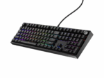 Tastatura gaming mecanica cu fir Genesis Thor 404 , iluminare RGB, switch-uri Peach, 107 taste, 11 butoane multimedia, negru - Image 9