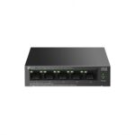 "5-Port Gigabit Desktop Switch with  4-Port PoE+ PORT: 4× Gigabit PoE+ Ports, 1× Gigabit Non-PoE Port SPEC: 802.3af/at, 65 W PoE Power, Desktop Steel Case FEATURE: Extend Mode for 250m PoE Transmitting, PoE Auto Recovery, Plug and Play" - Image 3