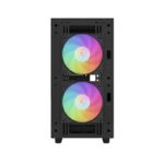 Carcasa DEEPCOOL CH360 Mini Tower ARGB NEGRU - Image 4