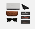 RayBan Meta Wayfarer Shiny BLACK/GREEN - Image 4