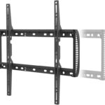 Suport TV de perete Barkan, pentru ecrane de pana la 13" - 90", greutate maxima suportata 60kg, distanta fata de perete 80mm - 200mm, VESA max. 600x400 mm, negru