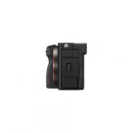 Body Aparat foto SONY Alphat 7C II Mirrorless, 33 MP, ISO 100-51.200 (Extins: 50-204.800), 1/8000s, 4K @59.94, SD/x1 Micro-HDMI/x1 USB-C, Rafala 10 cps, WiFi/Bluetooth, Senzor CMOS Exmor, Montura Sony FE, Negru - Image 5