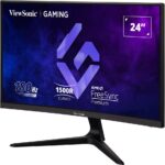 Monitor Consumer ViewSonic VX2418C, 24", 1920 x 1080 pixeli, Black, 2 ani Garantie - Image 3