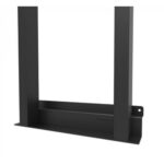 Suport motorizat de perete Neomounts 37"-100", 110 kg, VESA max. 800x600mm, ajustabil, compatibil cu 2 ecrane prin adaugarea acc. optionale (neincluse), negru - Image 4