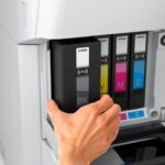 EPSON WorkForce Pro EM-C7100DWF A3+ COLOR INKJET MFP, Functii( Tiparire, Scanare, Copiere, Fax), 4 culori, Viteza printare; 35 ppm mono, 35ppm Color, Rezolutie: 4.800 x 1.200 DPI, Volum recomandat lunar: 500-5.000pagini,Maxim: 75.000 pagini, Viteza scanare: 255IPM, Rezolutie: 600 DPI x 2.400 DPI - Image 4